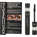 MAC Cosmetics M·A·CStack Mascara Superstack Mega Brush objemová a predlžujúca riasenka Black 12 ml