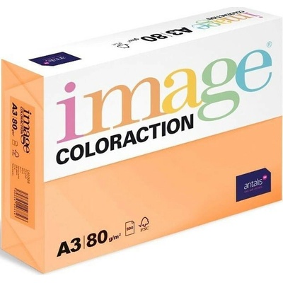 Image Coloraction Papír barevný A3/500/80g Venezia-sytá oranžová 27 bal