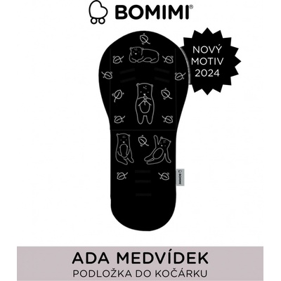 Bomimi ADA Podložka MEDVĚD black – Zboží Dáma