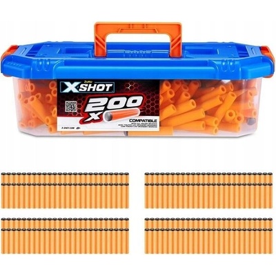 ZURU AMMO BOX Pěnové náboje do pistole, sada 200 kusů 361818B