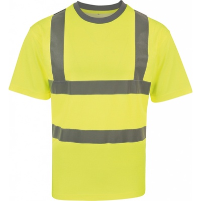Korntex Barcelona Reflexné tričko KX074 Signal Yellow