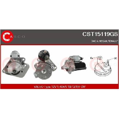 Startér CASCO CST15119GS