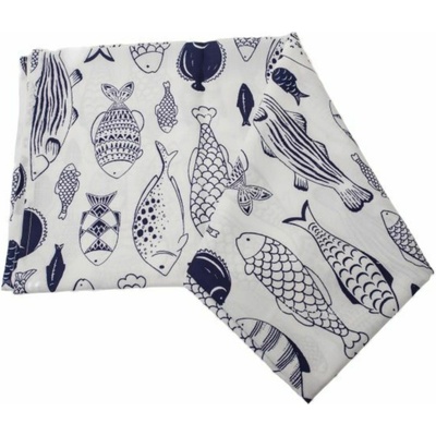 Casa de Engel Водоустойчива текстилна покривка - риби, 6/24 Casa de Engel | Lilav | Home | UNI