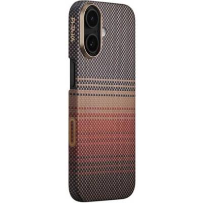 PITAKA Magsafe Калъф за iPhone 17, Pitaka Edge Sunset Case, Кафяв (KI1702)