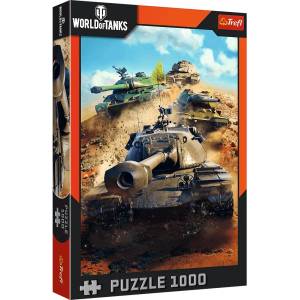 Trefl Пъзел Trefl от 1000 части - World of Tanks: Танкове в битка (10943)