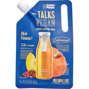 Missha Talks Vegan Squeeze Pocket Sleeping Mask [Skin Fitness] Маска за лице дамски 10gr