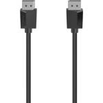 Hama Кабел DisplayPort HAMA M-M / 3 m / 4K/60Hz / Позлатен / Черен