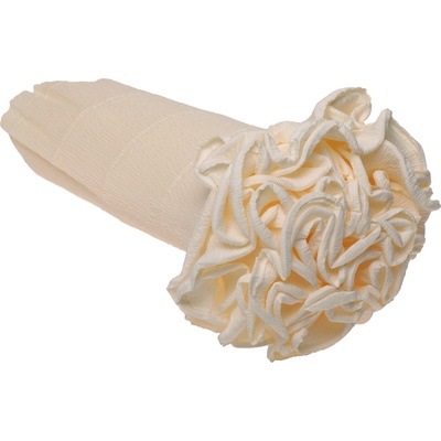 Krepový kornout 25cm x 2,5m 603-SV. KRÉMOVÁ
