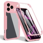 Techsuit Калъф за iPhone 17 Pro - Techsuit - ColorVerse 360 Series + Screen Protector - Розов