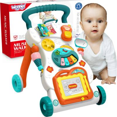 WOOPIE BABY Hrající Chodítko s Kreslící Tabulkou