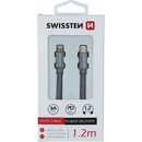 Swissten 71525206 Datový, Textile USB-C / Lightning, 1,2m, červený