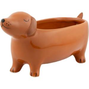 Sass & Belle Керамично покритие за кашпа Sausage Dog - Sass & Belle (XDC814)