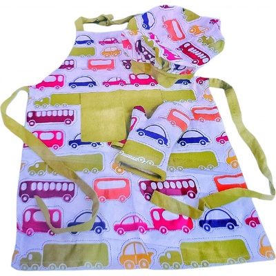 Orion Dětská kuchyňská sada Zelená 3ks