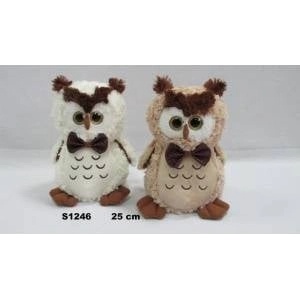 Artyk Mascot Owl 2 colors 25cm 141712 MIX price for 1 pc
