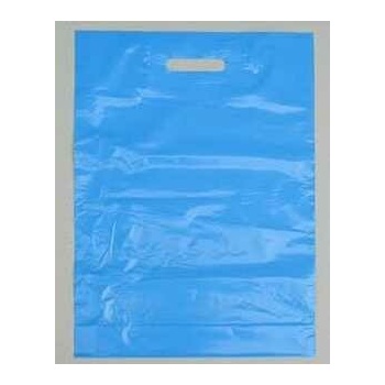 Taška polyetylénová s prehmatom modrá [1 ks]