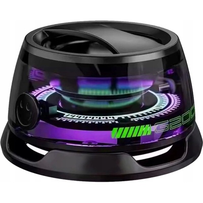 BEZDRÔTOVÝ MAGNETICKÝ BLUETOOTH REPRODUKTOR, MINI PRENOSNÝ, RGB SVETLO