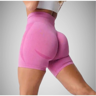 fitness ruzové kraťasy