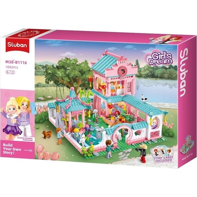 Sluban B1116 Girls Dream Čínská vila 2