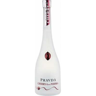 Vodka Pravda Cherry 37,5% 0,05 l (holá láhev)