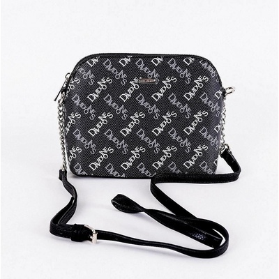 David Jones dámská malá pevná crossbody kabelka CH21017 černá