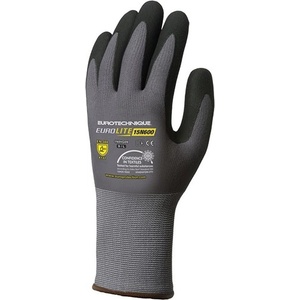 Coverguard Ръкавици с потапяне COVERGUARD Eurolite микро-пенен нитрил сиво/черно 9 2 броя/пар 1NIHG09 (1NIHG09)