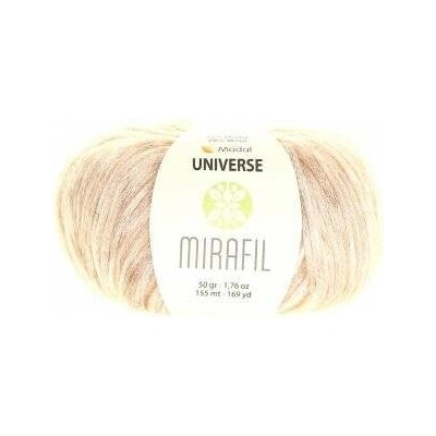 Mirafil Příze Universe Solid 457 - béžová melange