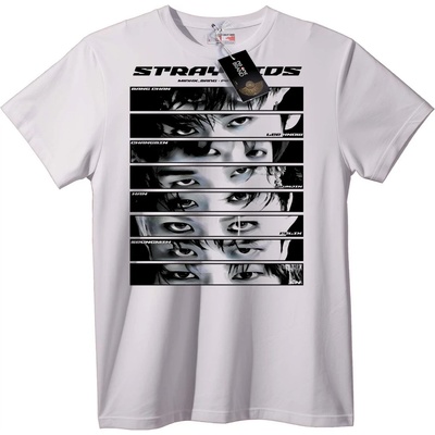 NOONEBRAND Тениска Филм на STRAY KIDS - 2XL, White