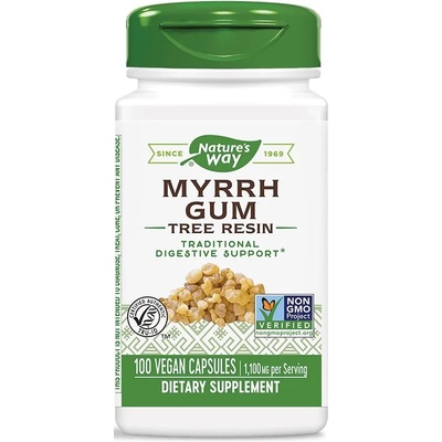 Nature's Way Myrrh Gum Tree Resin, 100 капсули, Nature's Way