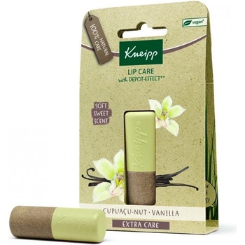 Kneipp Lip Care Cupuacu-Nut Vanilla balzám pro citlivou pokožku rtů 4,7 g