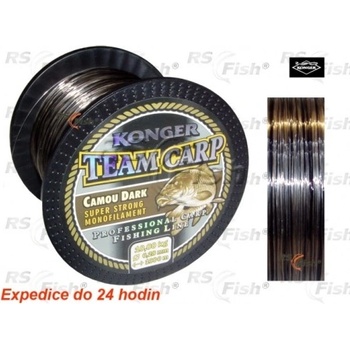 Konger Team Carp Camo Dark 1000 m 0,3 mm