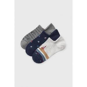 Ysabel Mora 3PACK мъжки чорапи Idris до глезена (3p22979_pon)