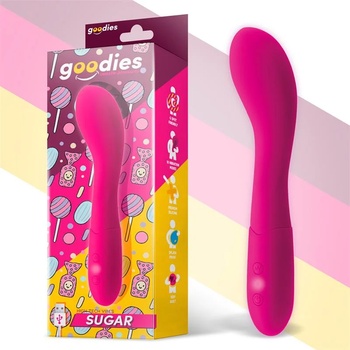 Image 1 of Goodies Sugar G-Spot Silicone Vibe Fushsia