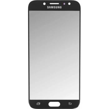 Samsung Стъкло и LCD екран за Samsung Galaxy J7 (2017) / SM-J730, оригинален (OEM), черно (18444)