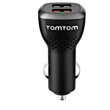 TomTom vysokorychlostní duální nabíječka do auta (2x USB) - 9UUC.001.26