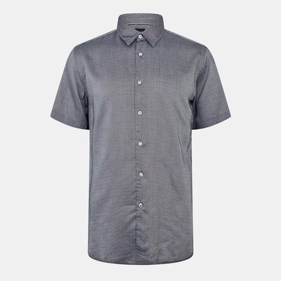 HUGO BOSS Риза Boss Men's Ross Long Sleeve Plain Shirt - Dark Blue