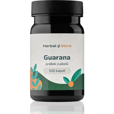 Guarana kapsle prášek ze semene 100 kapslí