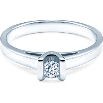 Image 1 of SAVICKI Годежен пръстен savicki: бяло злато, бял сапфир