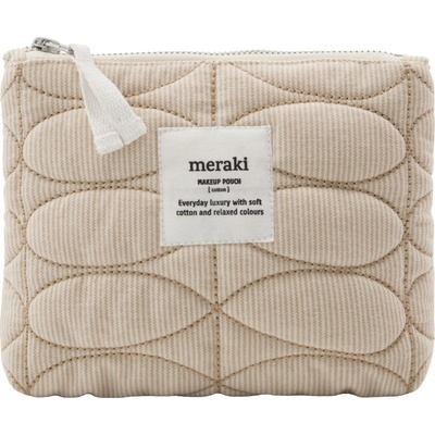 Meraki Kosmetická taštička Mentha béžová velká