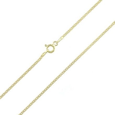 InfinitySilver Strieborná pozlátená retiazka pancr 1101040G45