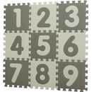 Baby Dan Hracia podložka puzzle Grey s čísly