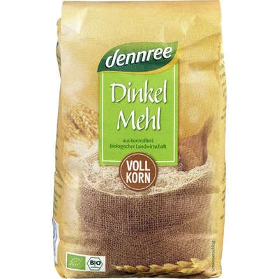 Dennree Špaldová mouka celozrnná bio 1 kg