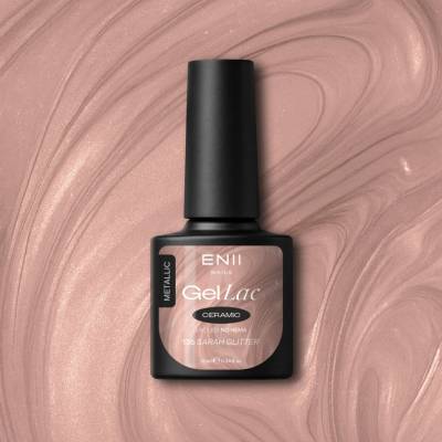 ENII NAILS Gel lak Ceramic 136 Sarah Glitter 10 ml