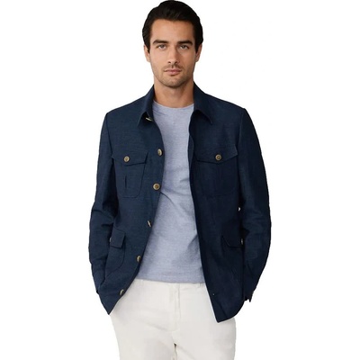 HACKETT Сако Hackett HM4700056 blazer - Blue (Navy)