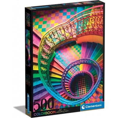 CLEMENTONI ColorBoom: Schodiště 500 dílků