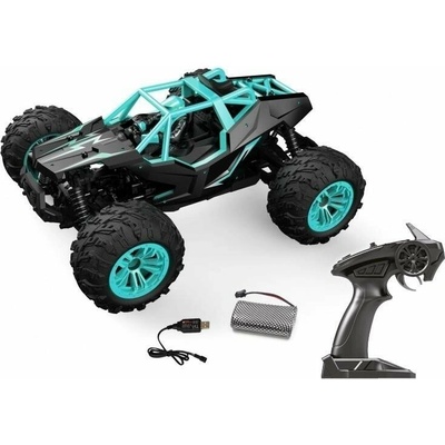 DF Models DF Fun-Racer 4WD 2,4 GHz rychlost 3-35 km/h RTR tyrkysová 1:14