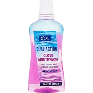 Xpel Dual Action Clove Mouthwash вода за уста без алкохол унисекс 500 мл