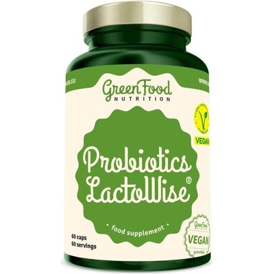 GreenFood Nutrition Probiotics Lactowise 60 kapsúl
