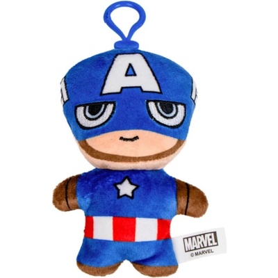 Přívěsek na klíče MikroTrading Marvel plyšový 13cm 5druhů Hrdinové Captain America
