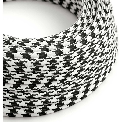 Creative Cables RP04 2x0,75mm² černobílá 1 m