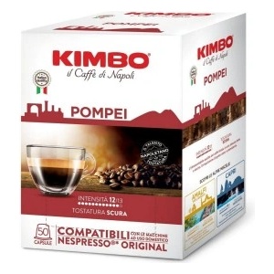 KIMBO Kimbo Pompei Coffee Capsules кафе капсули, за Nespresso машини 100 бр (014193)